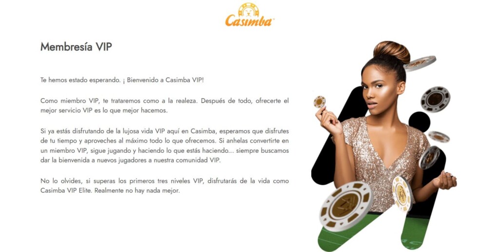 Casimba Casino VIP